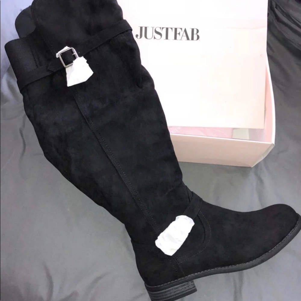 JustFab knee high boots